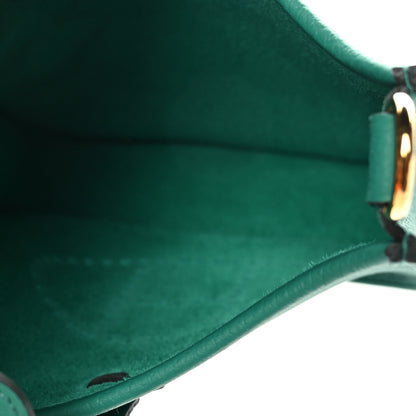 Hermes Taurillon Clemence Evelyne TPM Vert Jade 4 of 8