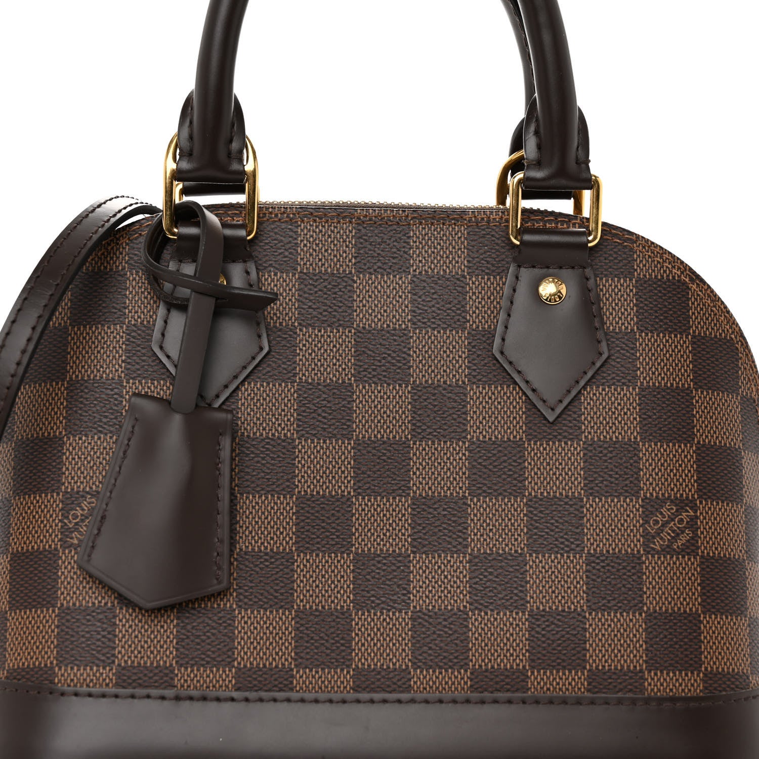 Louis Vuitton Damier Ebene Alma BB 6 of 8