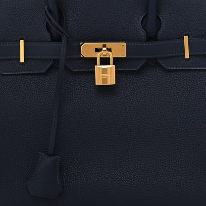 Hermes Togo Birkin 30 Bleu Nuit 8 of 13