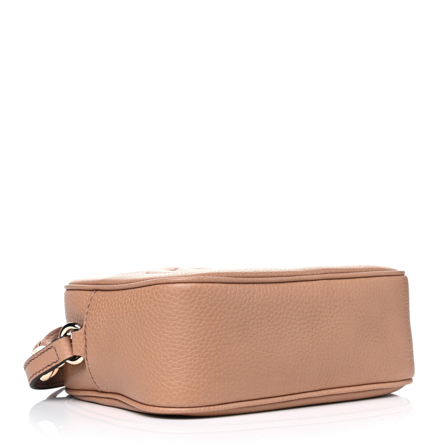 Gucci Pebbled Calfskin Small Soho Disco Bag Camelia 3 of 5