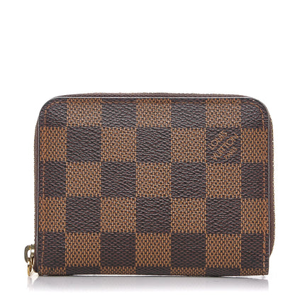 Louis Vuitton Damier Ebene Zippy Coin Purse 1 of 6