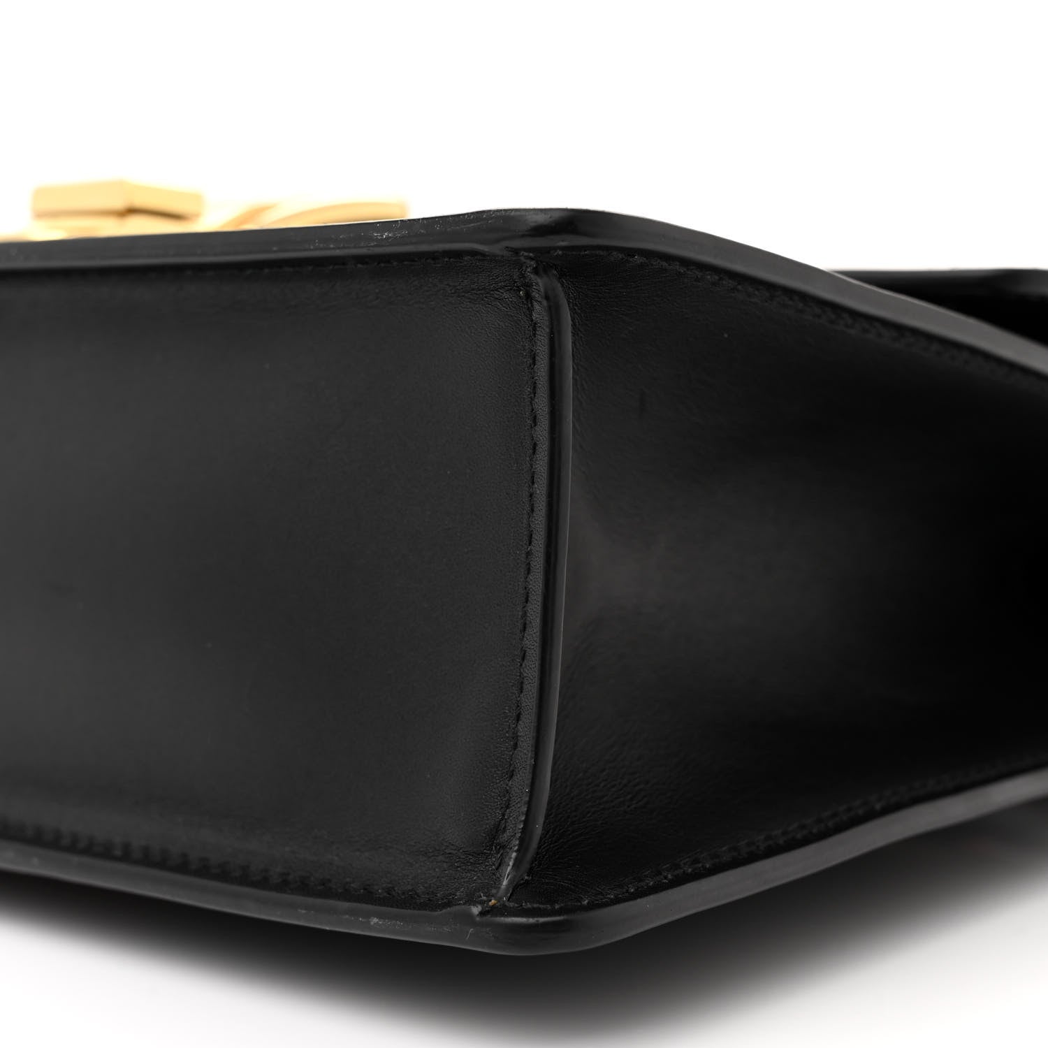 Gucci Calfskin Small Sylvie Shoulder Bag Black 10 of 14