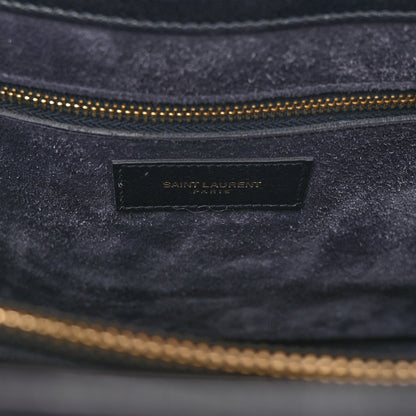 Saint Laurent Calfskin Large Sac de Jour Carryall Black 7 of 13
