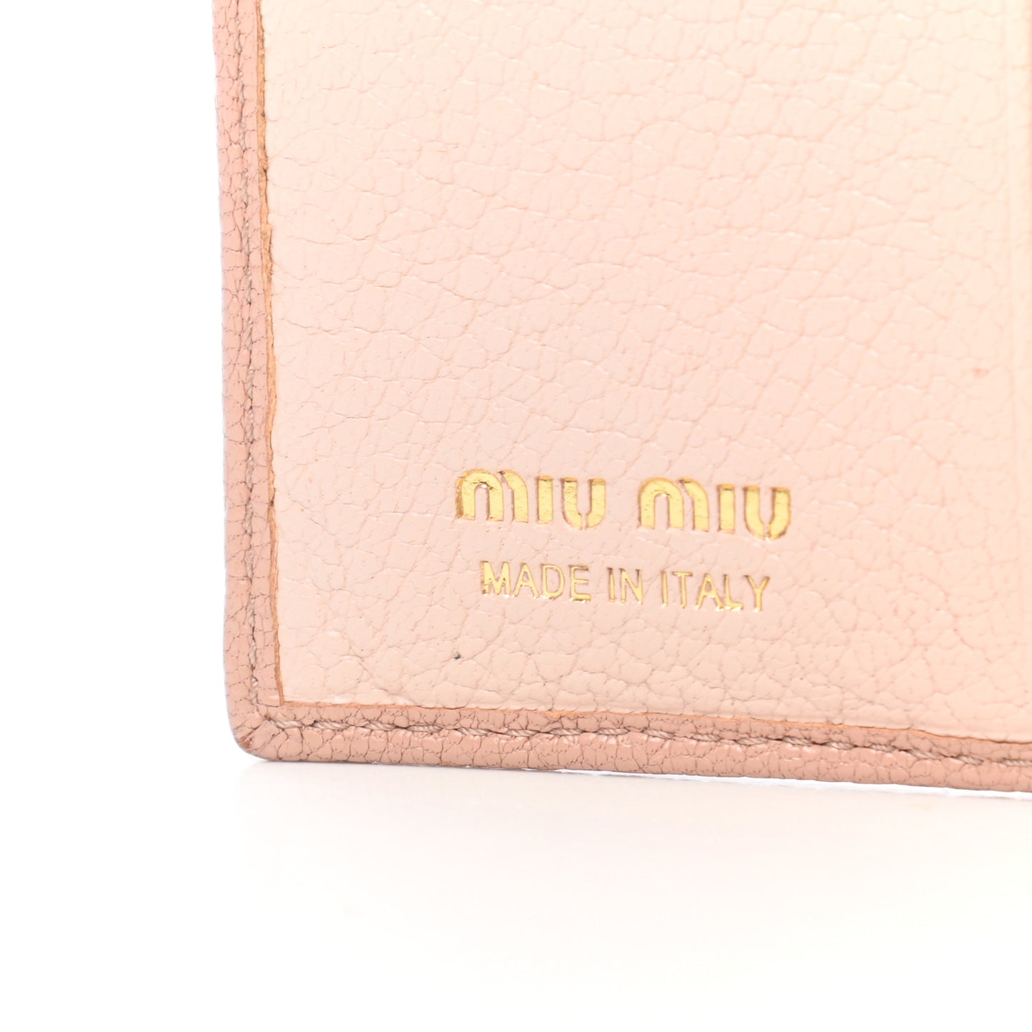 Goatskin Madras Bi-Fold Wallet Cammeo