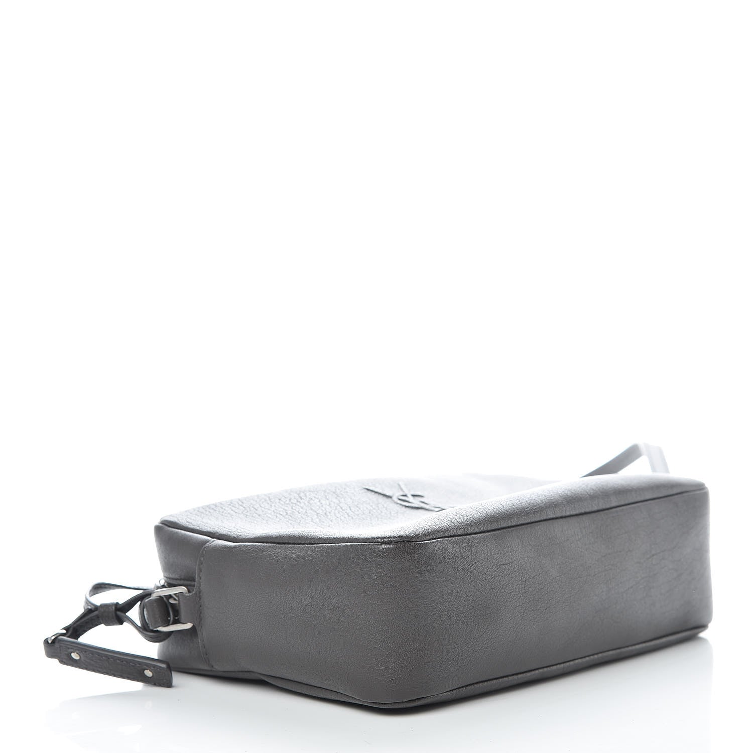 Saint Laurent Lambskin Monogram Small Lou Camera Bag Asphalt 4 of 9
