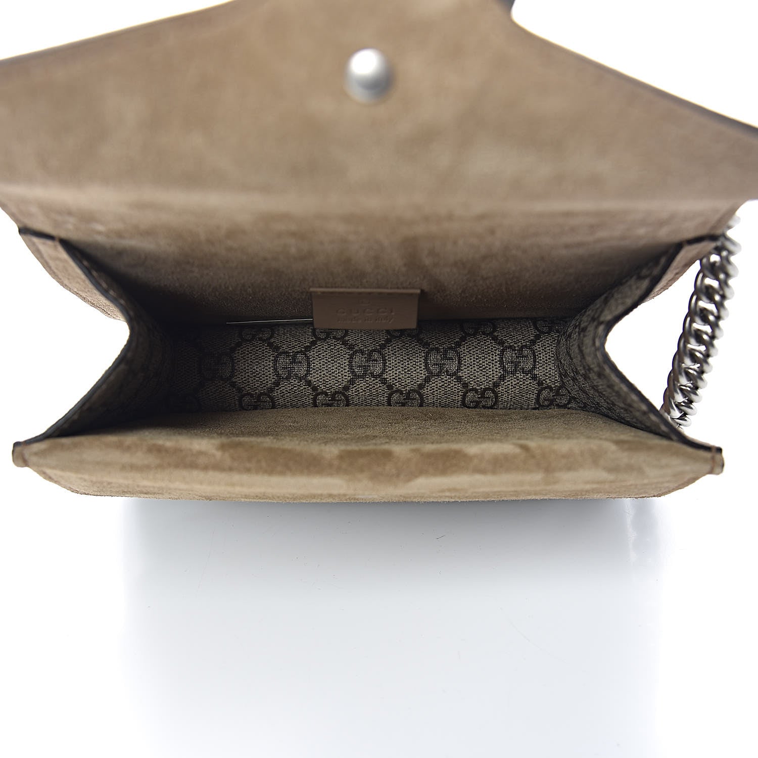 Gucci GG Supreme Monogram Mini Dionysus Shoulder Bag Taupe 5 of 10