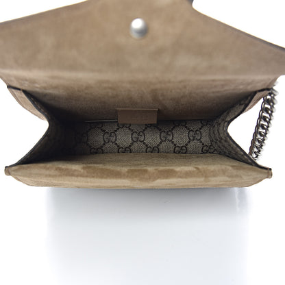 Gucci GG Supreme Monogram Mini Dionysus Shoulder Bag Taupe 5 of 10