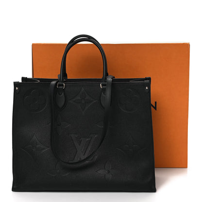 Louis Vuitton Empreinte Monogram Giant Onthego GM Black 10 of 10