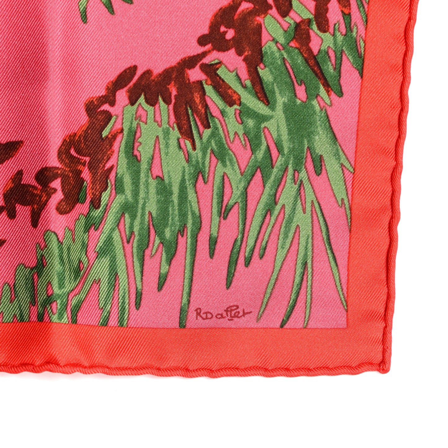 Silk Les Tigreaux Pocket Square