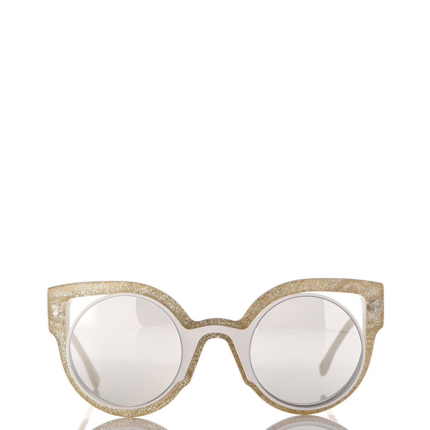 Fendi Paradeyes Sunglasses FF 0137/S White Gold 2 of 8