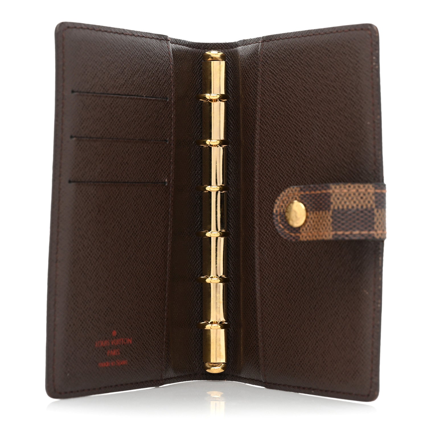 Louis Vuitton Damier Ebene Small Ring Agenda Cover 5 of 12