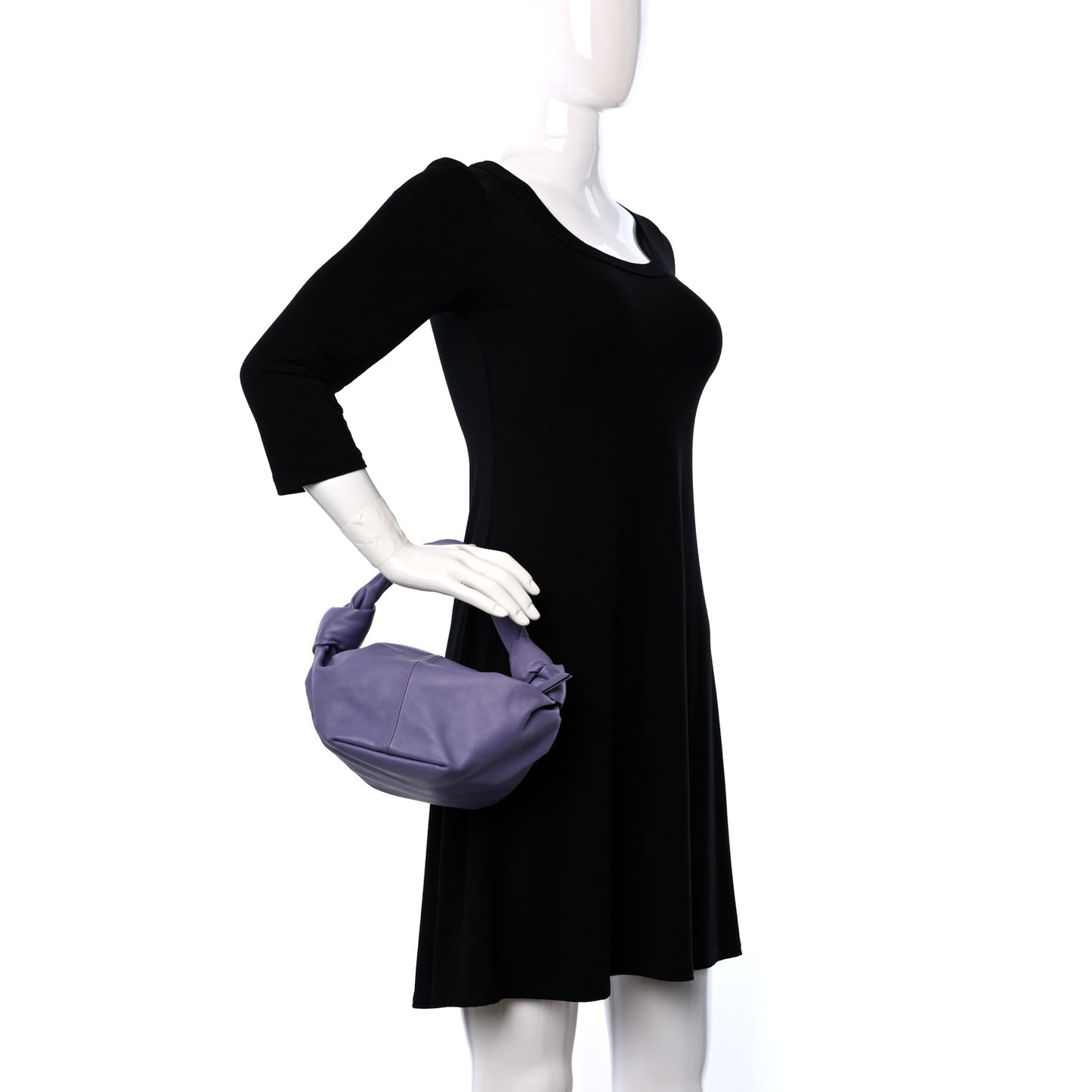 Nappa Mini Double Knot Bag Lavender