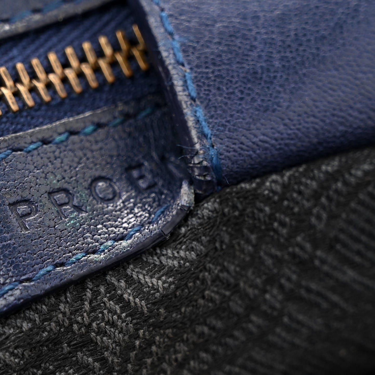 Lambskin Medium PS1 Satchel Navy
