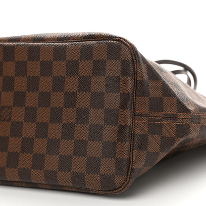 Louis Vuitton Damier Ebene Neo Neverfull MM Rose Ballerine 11 of 11