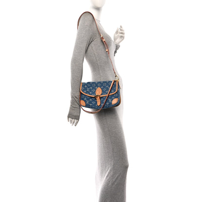 Louis Vuitton Monogram Denim Diane Blue 2 of 10