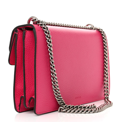 Gucci Pebbled Calfskin Embellished Guccify Small Dionysus Shoulder Bag Rosa 3 of 10