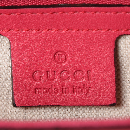 Gucci Patent Large Bright Bit Clutch Shocking Pink 6 of 8