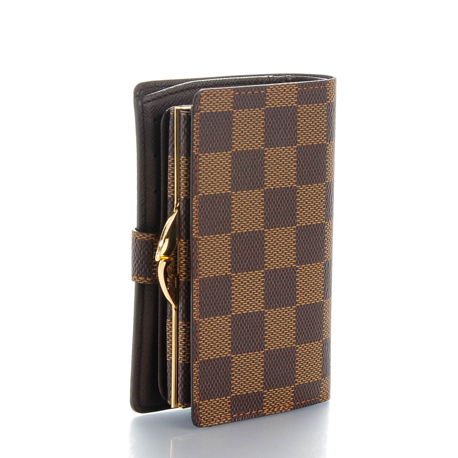 Louis Vuitton Damier Ebene French Purse Wallet 3 of 7