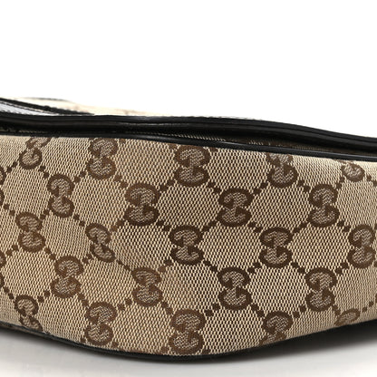 Gucci Monogram Flap Messenger Bag Beige Dark Brown 9 of 9
