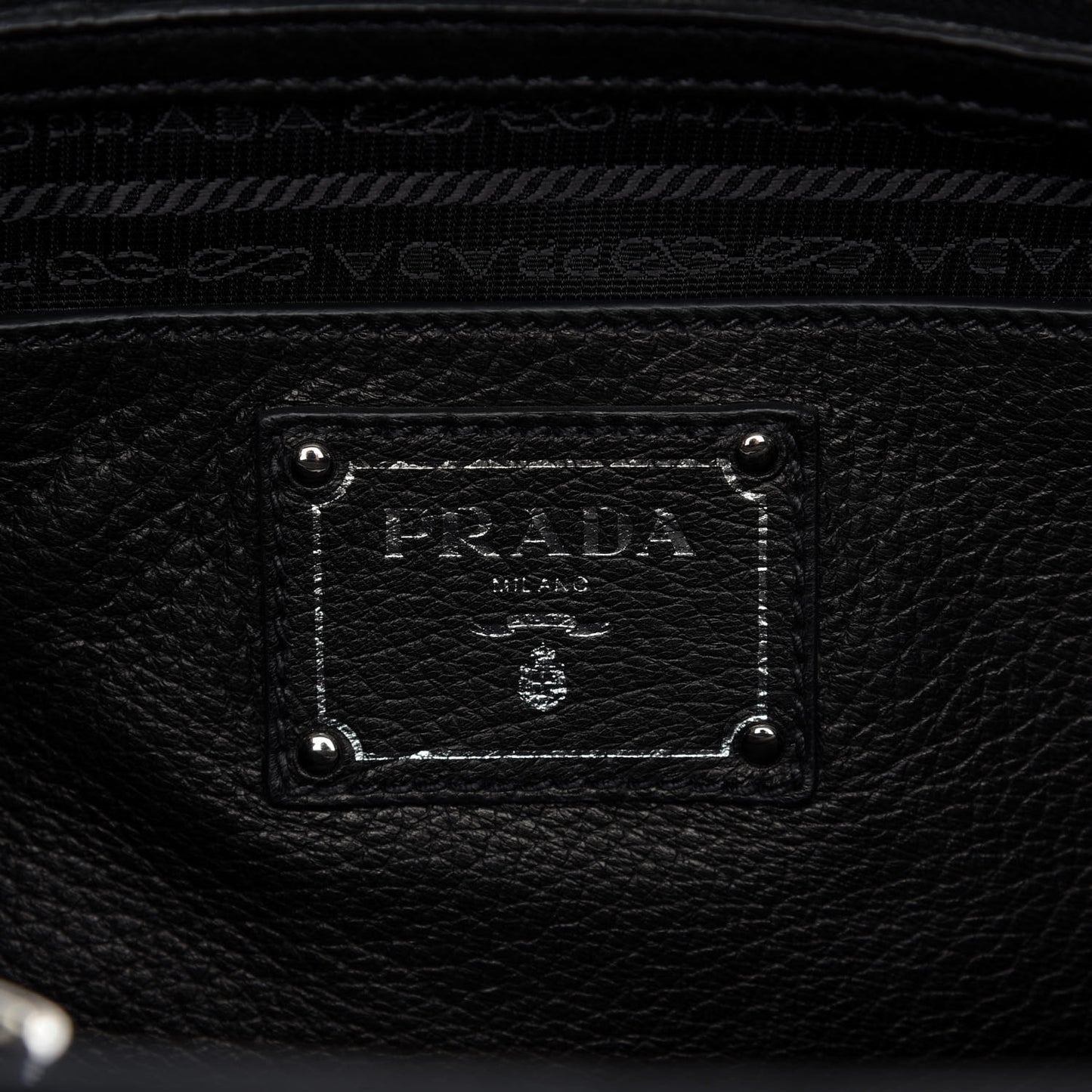 Cervo Deerskin Shopping Tote Black