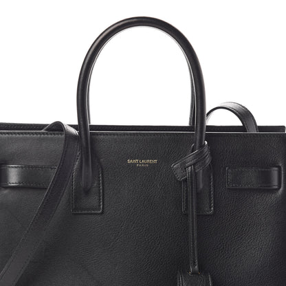Saint Laurent Calfskin Baby Sac De Jour Black 7 of 9