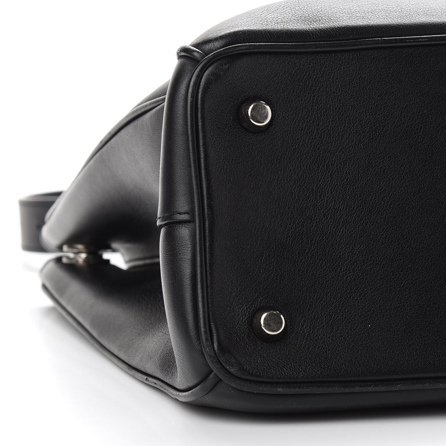 Smooth Calfskin Tri-Color Diorissimo Pocket Tote Black Blue Red