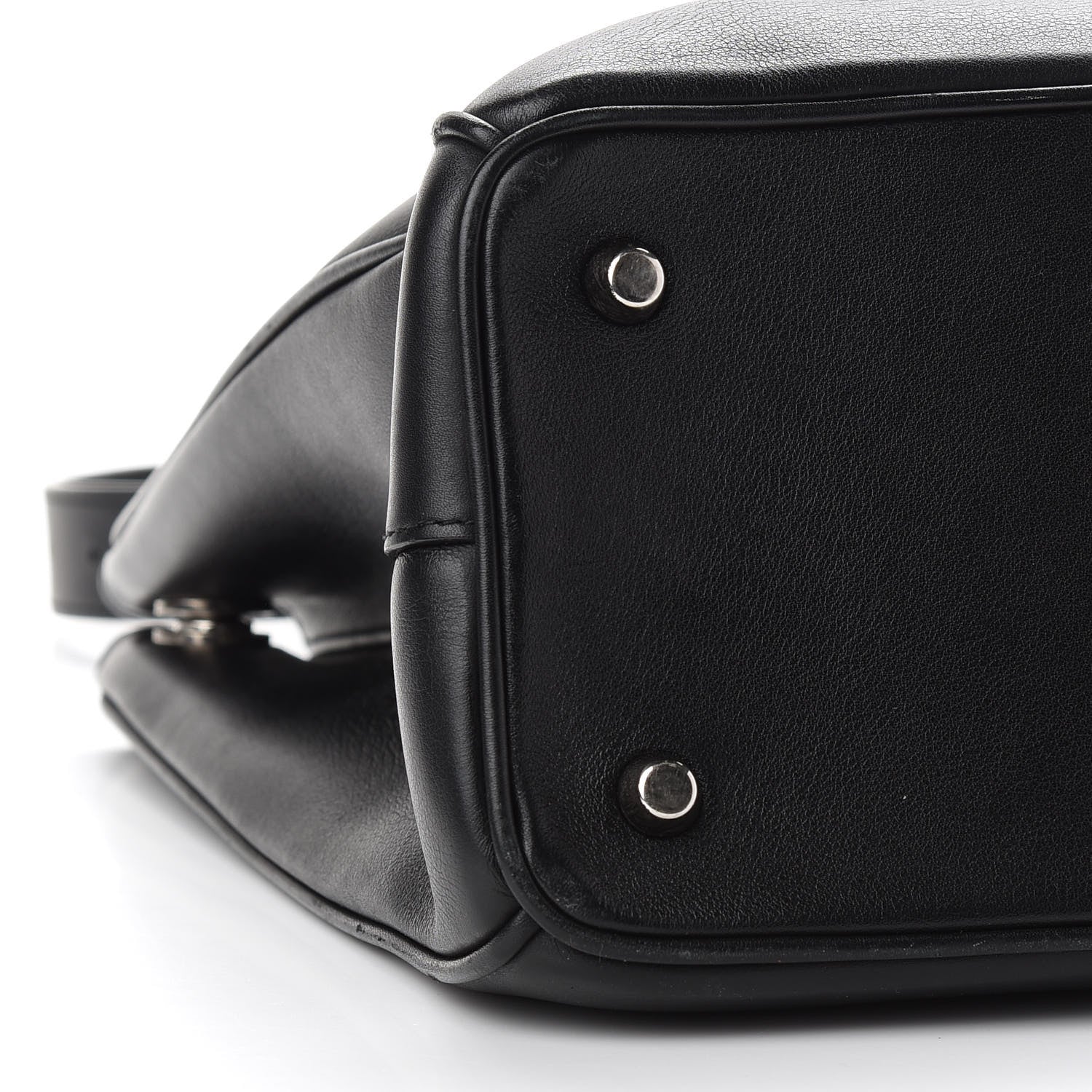Christian Dior Smooth Calfskin Tri-Color Diorissimo Pocket Tote Black Blue Red 12 of 14