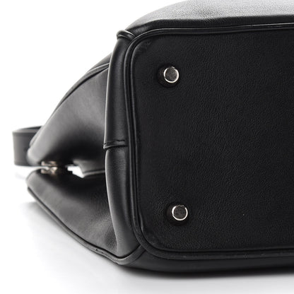 Christian Dior Smooth Calfskin Tri-Color Diorissimo Pocket Tote Black Blue Red 12 of 14