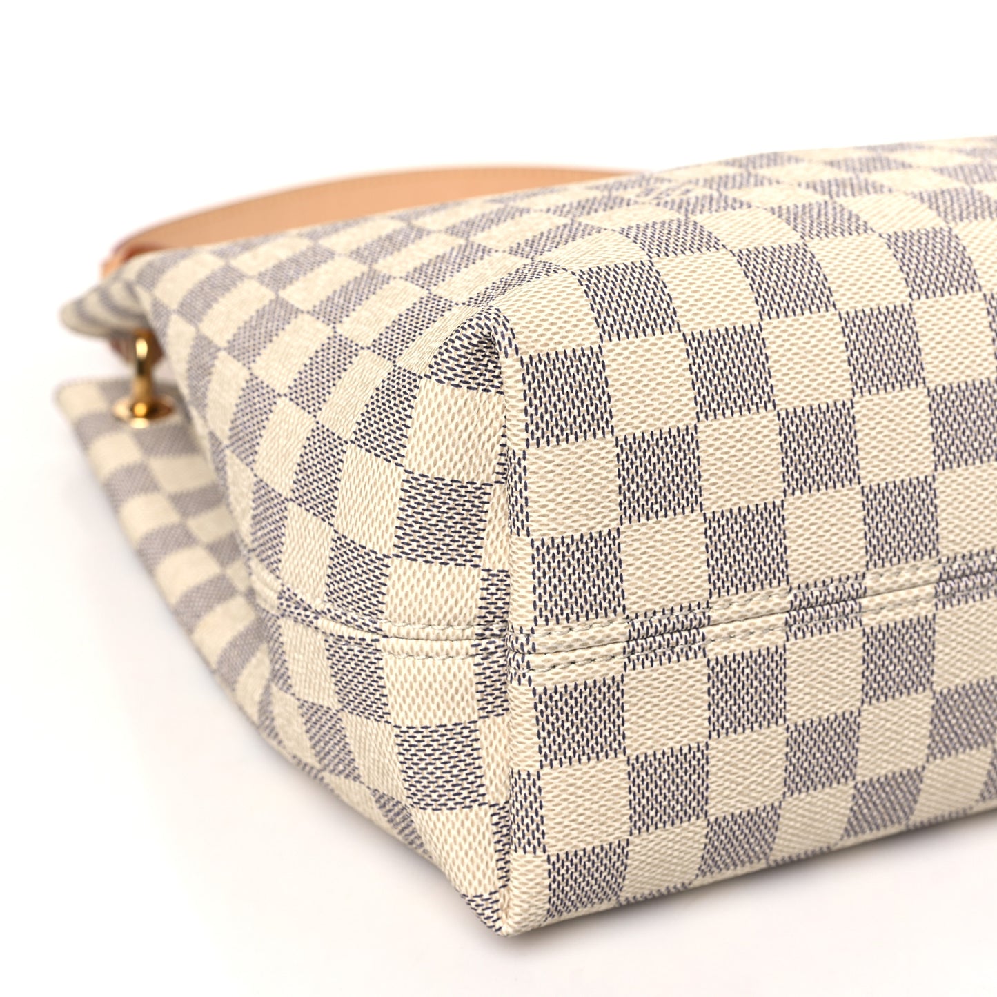 Damier Azur Graceful PM Rose Ballerine