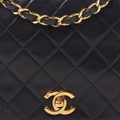 Chanel Lambskin Quilted Small Single Flap Bag Black 9 of 9