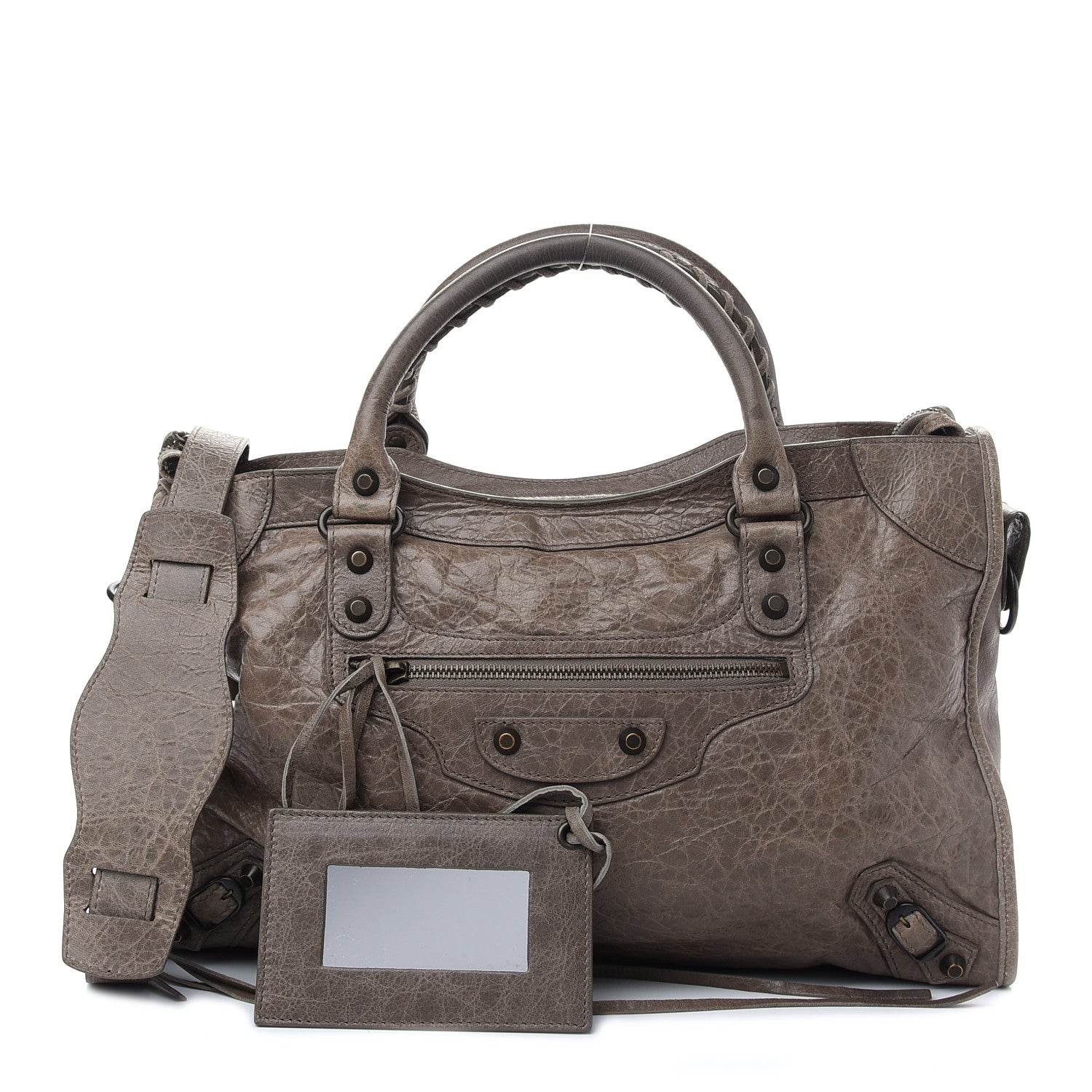 Balenciaga Agneau Classic Hardware City Gris Poivre 1 of 9