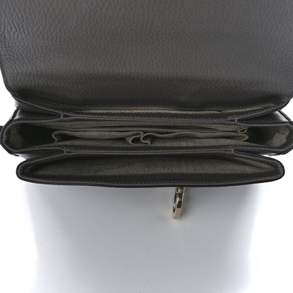 Gucci Dollar Calfskin Interlocking G Top Handle Shoulder Bag Loess 4 of 11