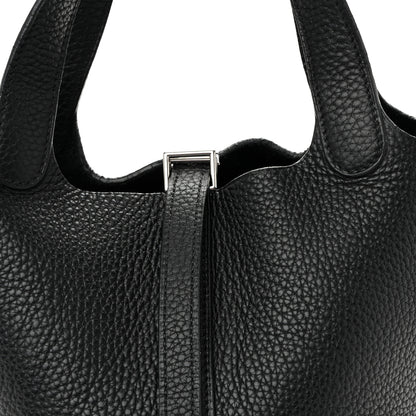 Hermes Taurillon Clemence Picotin Lock 18 PM Black 7 of 10
