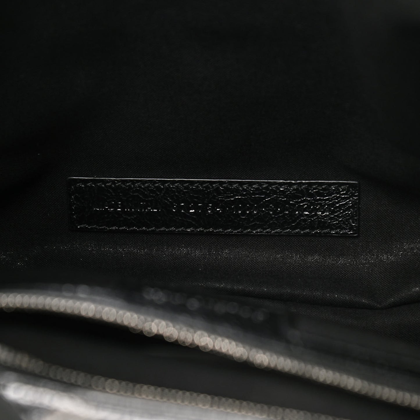 Agneau Arena Medium Le Cagole Shoulder Bag Black