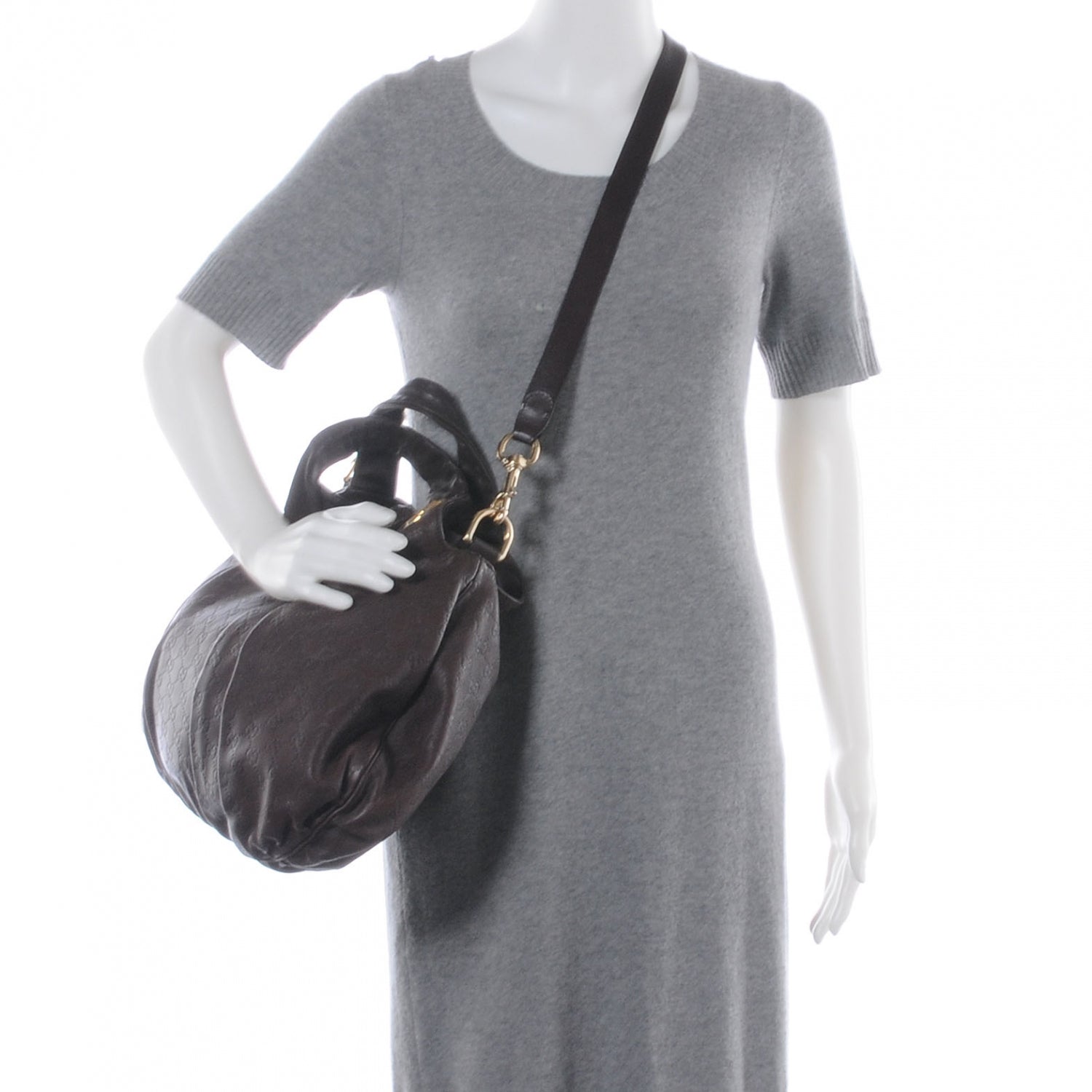 Gucci Guccissima Medium Hysteria Chocolate 2 of 7