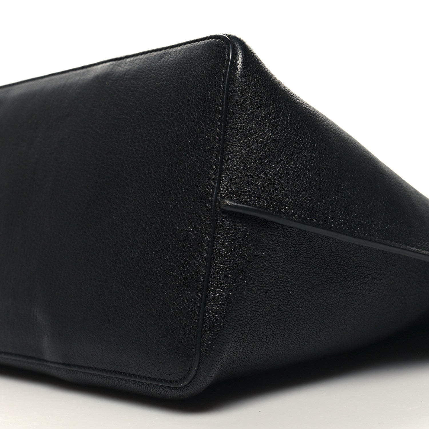 Valentino Garavani Calfskin Large Vlogo Tote Black 9 of 10