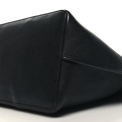 Valentino Garavani Calfskin Large Vlogo Tote Black 9 of 10