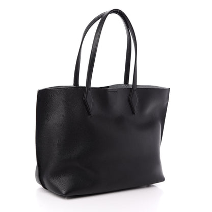 MCM Grained Calfskin Medium Yris Shopper Tote Black 3 of 9