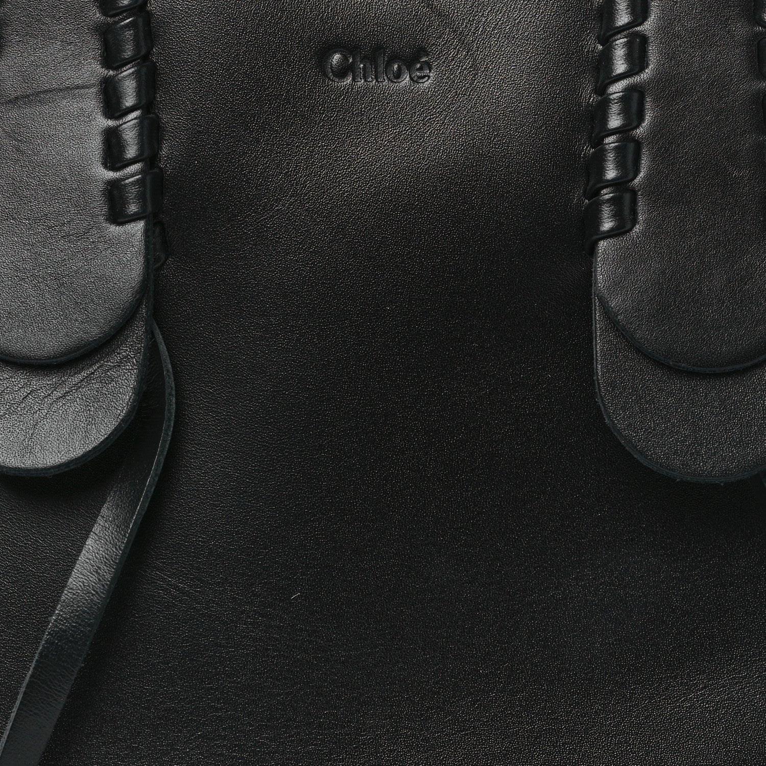 Chloe Calfskin Small Mony Tote Black 8 of 10