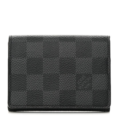 Louis Vuitton Damier Graphite Envelope Business Card Holder 1 of 7