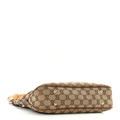 Gucci Monogram Bamboo Anita Top Handle Bag Brown 4 of 11