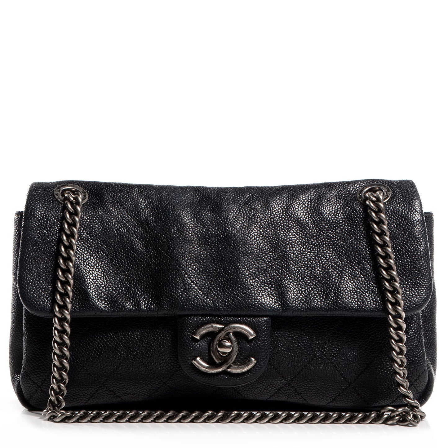 Caviar Medium Simply CC Flap Black