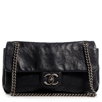 Chanel Caviar Medium Simply CC Flap Black 1 of 8