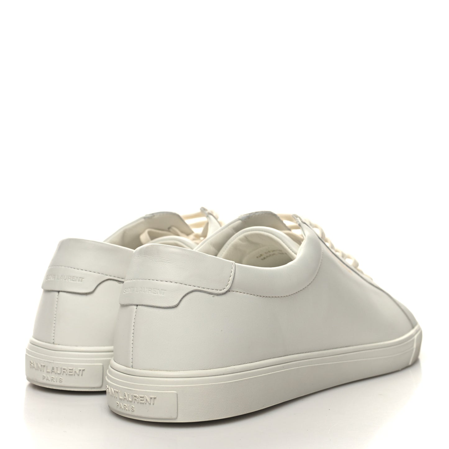 Calfskin Andy Low Top Sneakers Blanc Optique