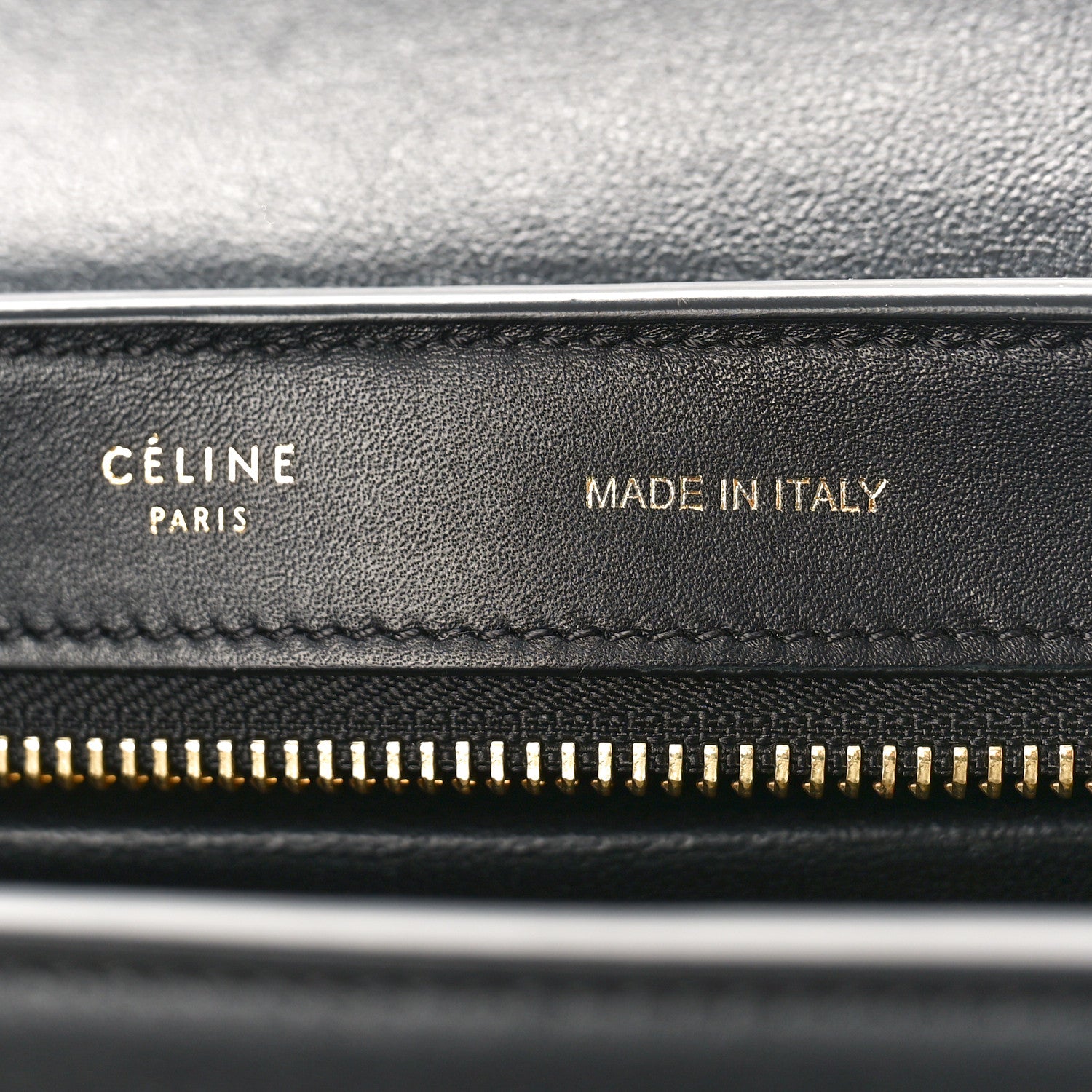 Celine Smooth Calfskin Suede Small Trapeze Deepsea 6 of 8