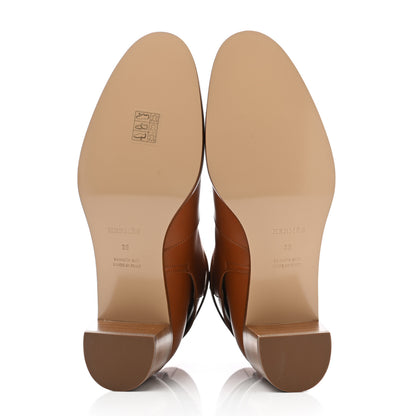 Hermes Calfskin Frenchie 50 Ankle Boots 39 Naturel 5 of 9