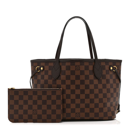 Louis Vuitton Damier Ebene Neo Neverfull PM 3 of 11