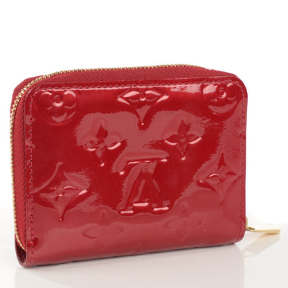 Louis Vuitton Vernis Zippy Coin Purse Pomme D'Amour 3 of 7