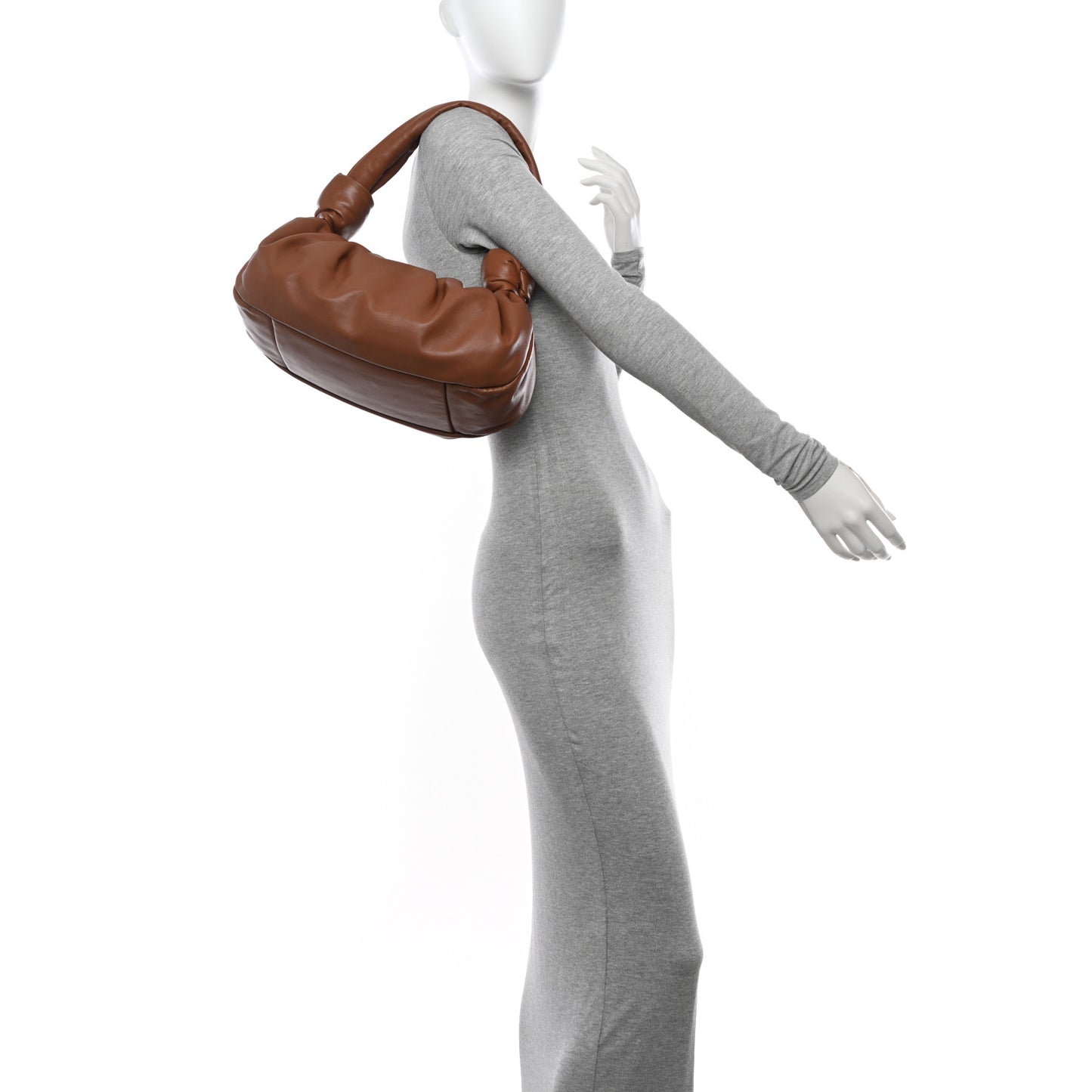 Nappa Shoulder Bag Cognac