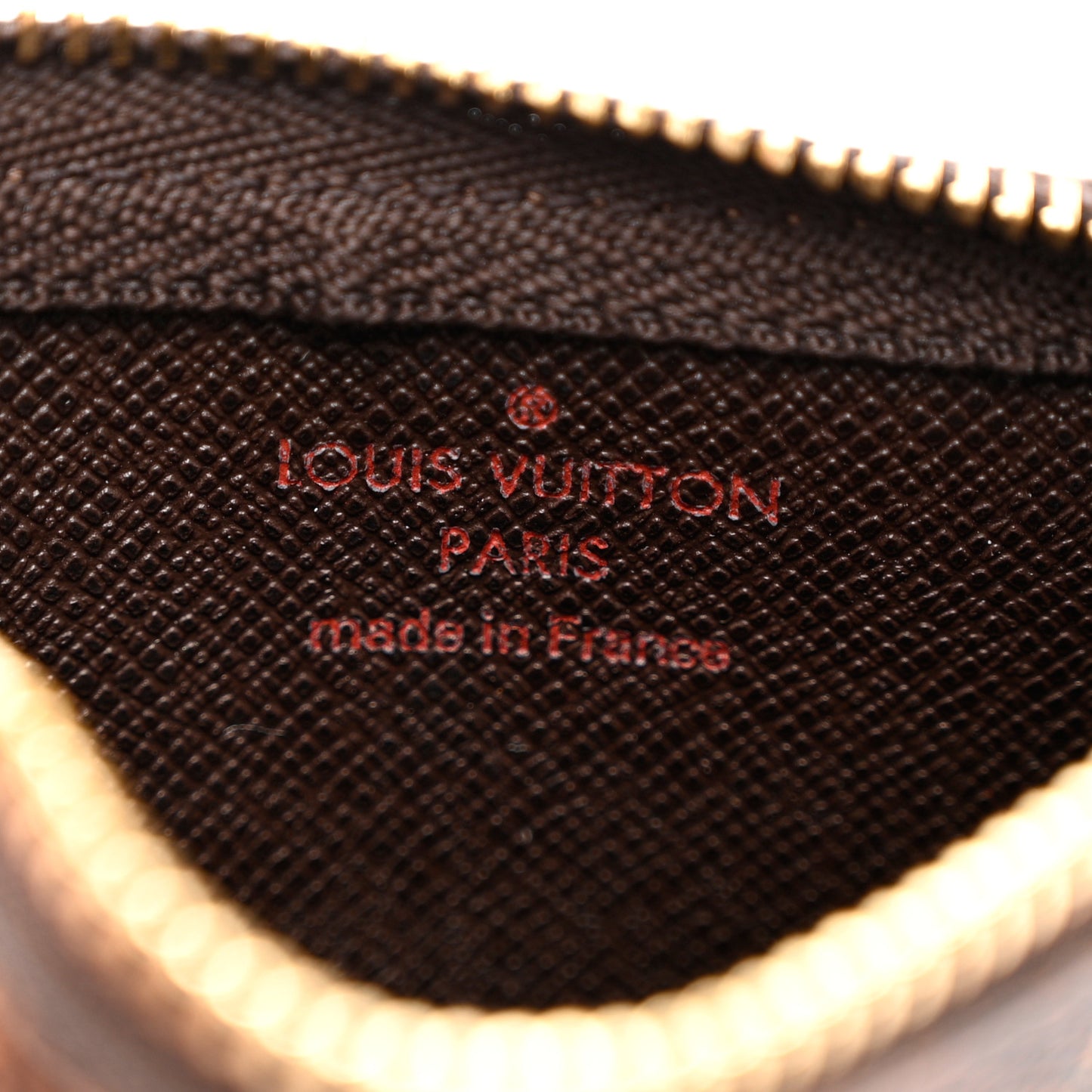 Damier Ebene Key Pouch